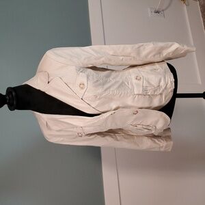 Authentic Clothing Company Lightweight Blazer Cargo Jacket S Like New